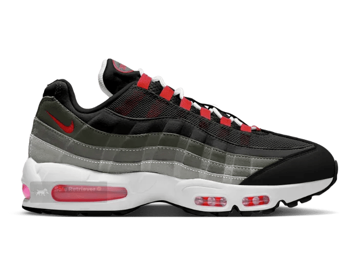 A Reverse Solar Red Nike Air Max 95 Big Bubble Hits Shelves in